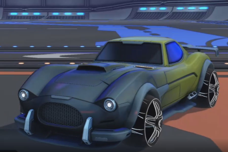 Rocket league Mamba design with E-Zeke:Inverted,Mainframe