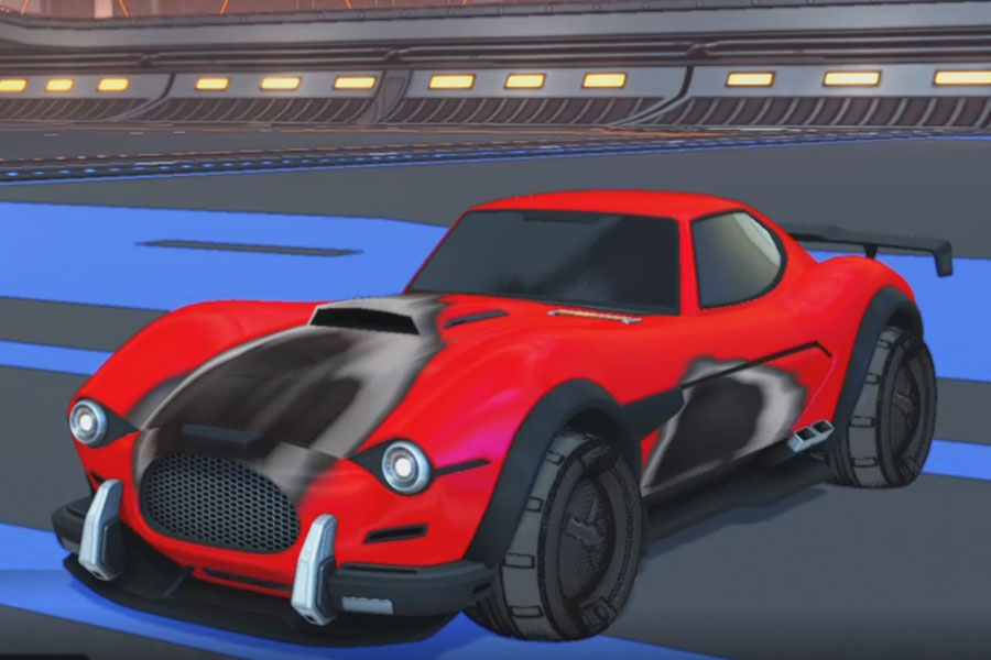 Rocket league Mamba design with Artifuss:Hatch,Meteorid