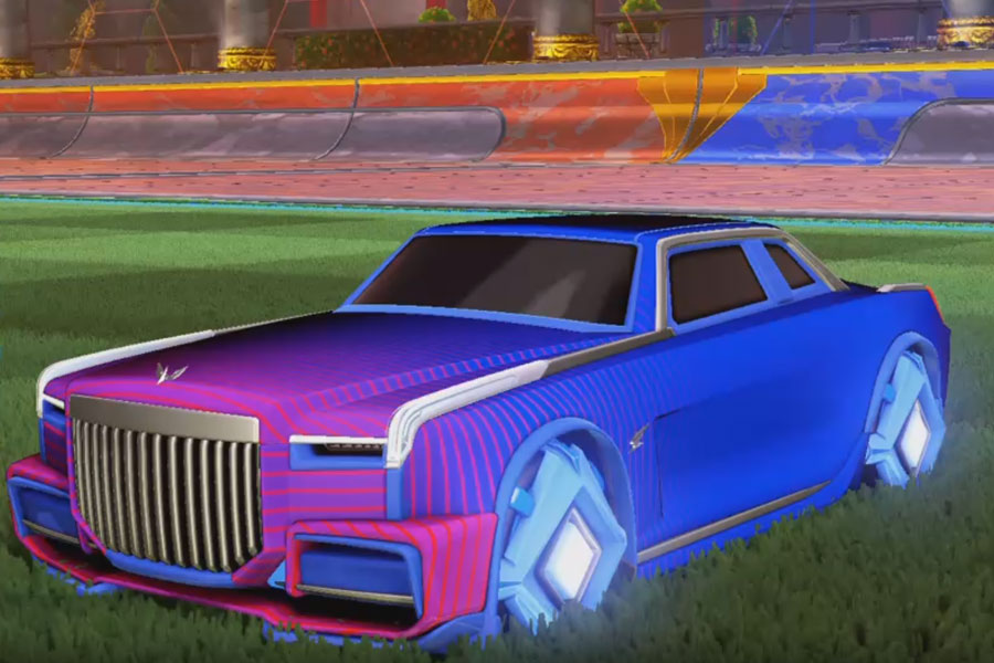 Rocket league Maestro Cobalt design with Diamante,Future Shock