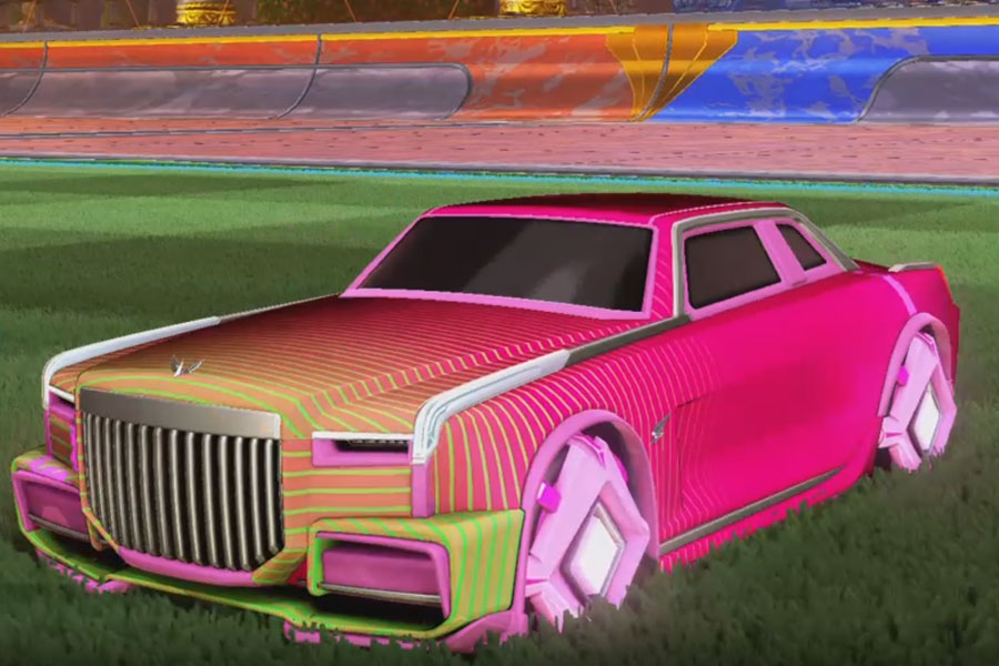 Rocket league Maestro Pink design with Diamante,Future Shock