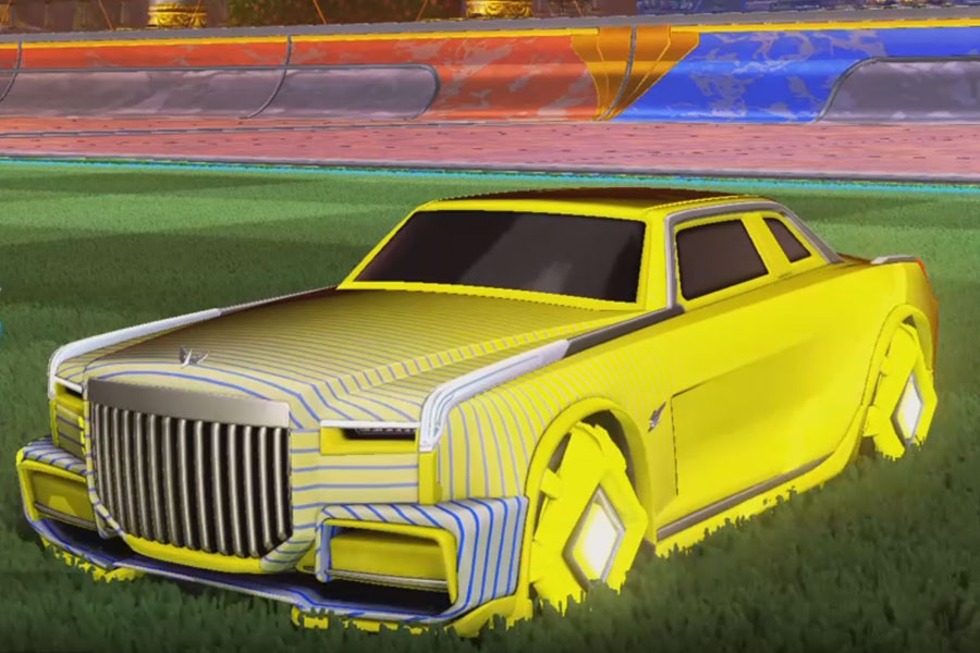 Rocket league Maestro Saffron design with Diamante,Future Shock