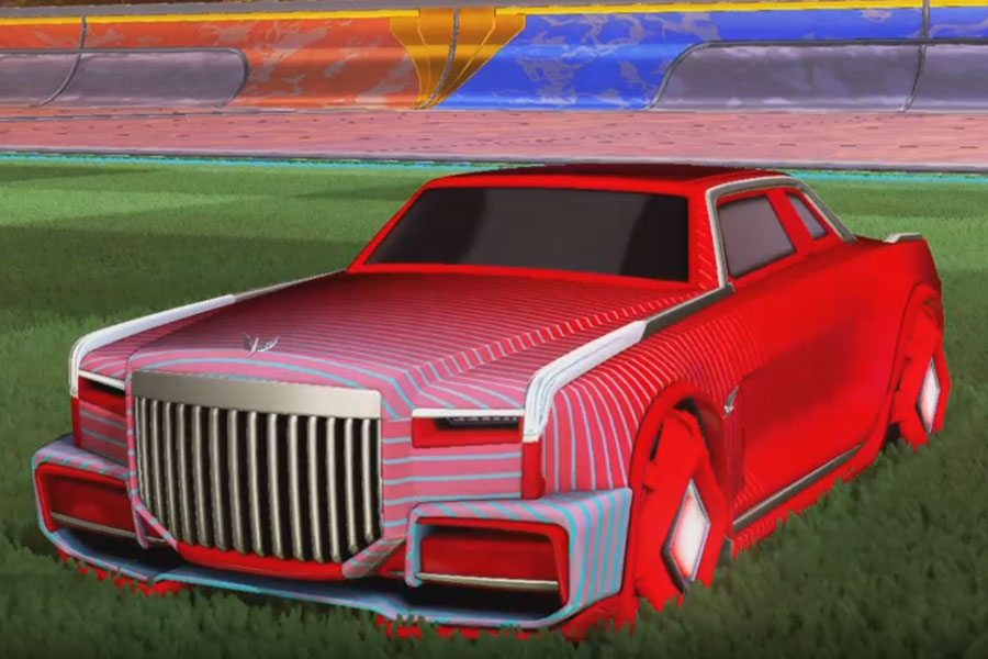 Rocket league Maestro Crimson design with Diamante,Future Shock