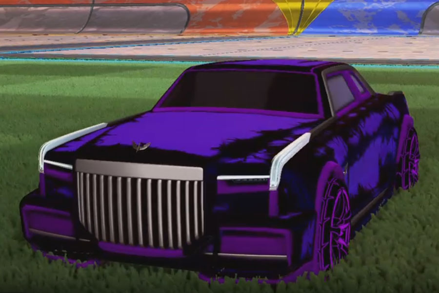 Rocket league Maestro Purple design with A-Lister:Inverted,Biomass
