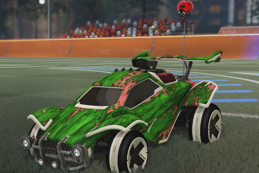 Rocket league Octane Titanium White design with Astro-CSX:Inverted,Encryption