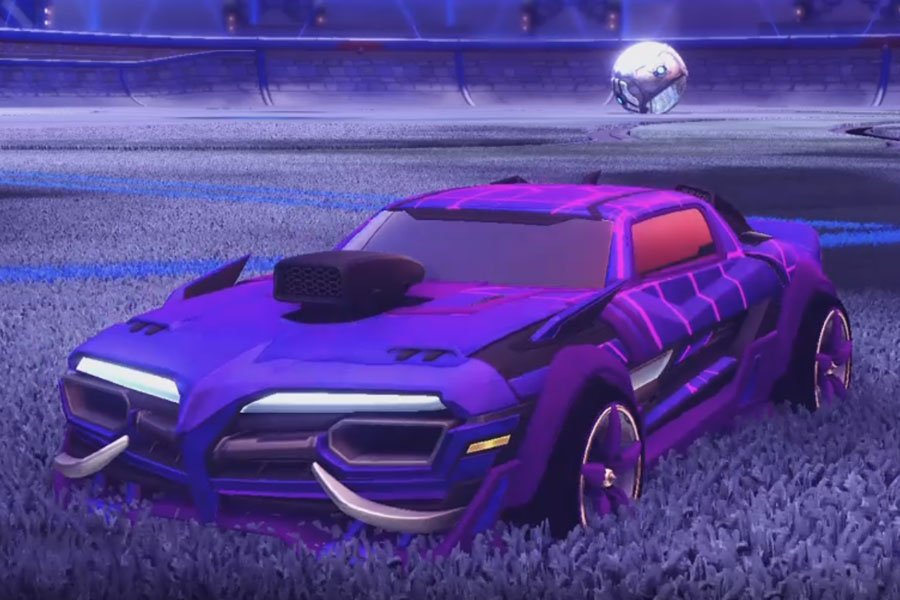 Rocket league Emperor II Purple design with A-Lister,Neural Network