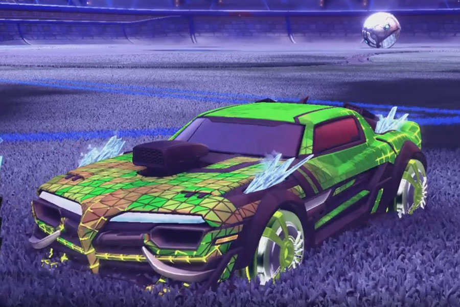 Rocket league Emperor II:Frozen design with Veski:Inverted,Trigon