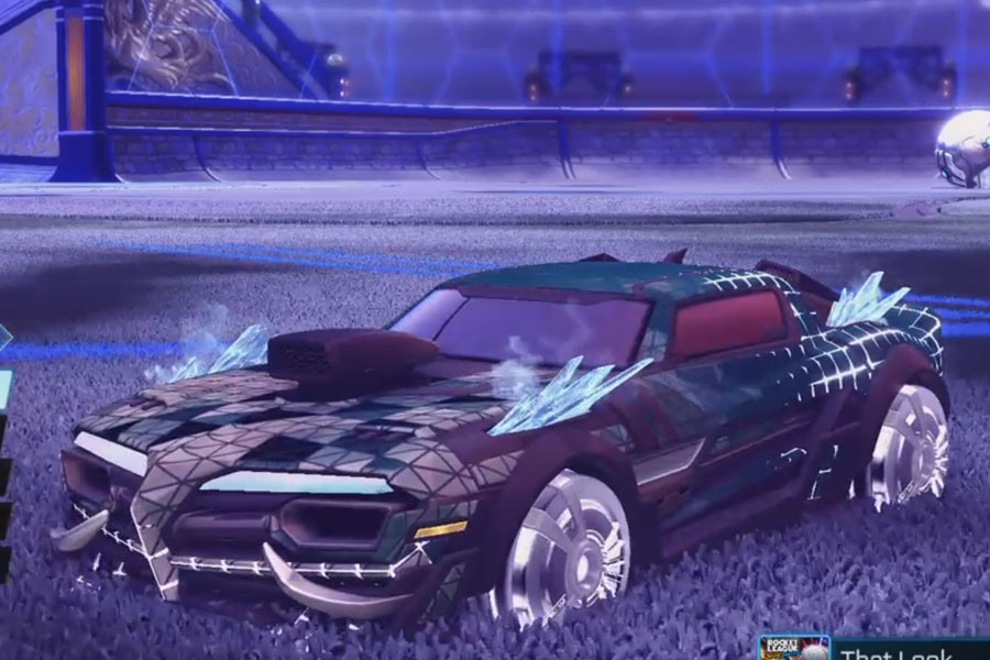 Rocket league Emperor II:Frozen design with Veski:Inverted,Trigon