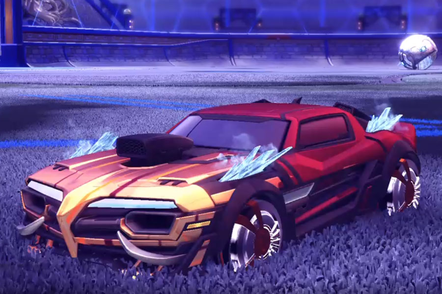 Rocket league Emperor II:Frozen design with Veski:Inverted,Wet Paint