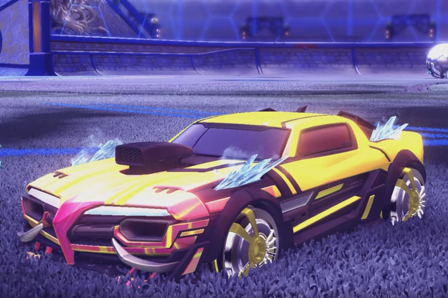 Rocket league Emperor II:Frozen design with Veski:Inverted,Wet Paint