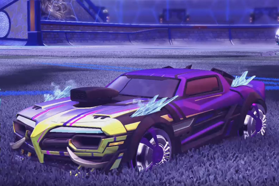 Rocket league Emperor II:Frozen design with Veski:Inverted,Wet Paint