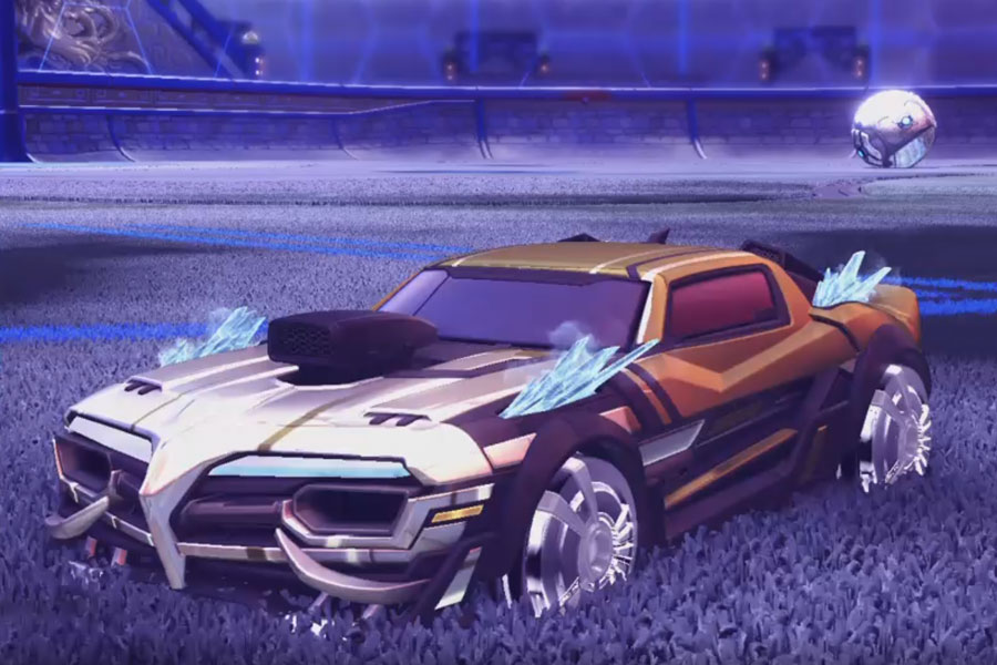 Rocket league Emperor II:Frozen design with Veski:Inverted,Wet Paint