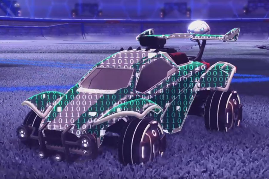 Rocket league Octane Titanium White design with Forerunner,Encryption