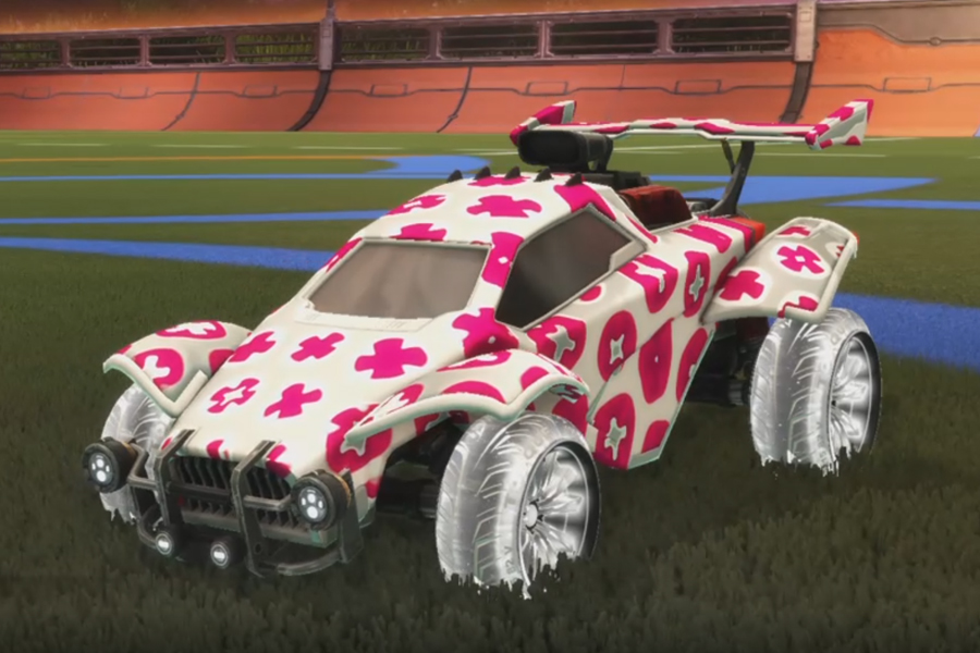 Rocket league Octane Titanium White design with Torque TX:Inverted,Xtra