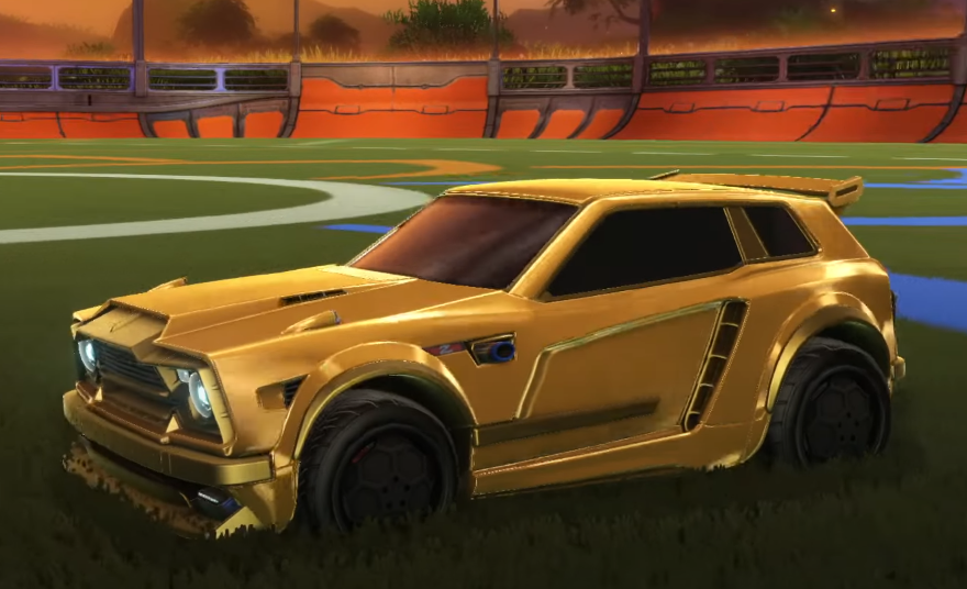 Rocket League Golden Fennce