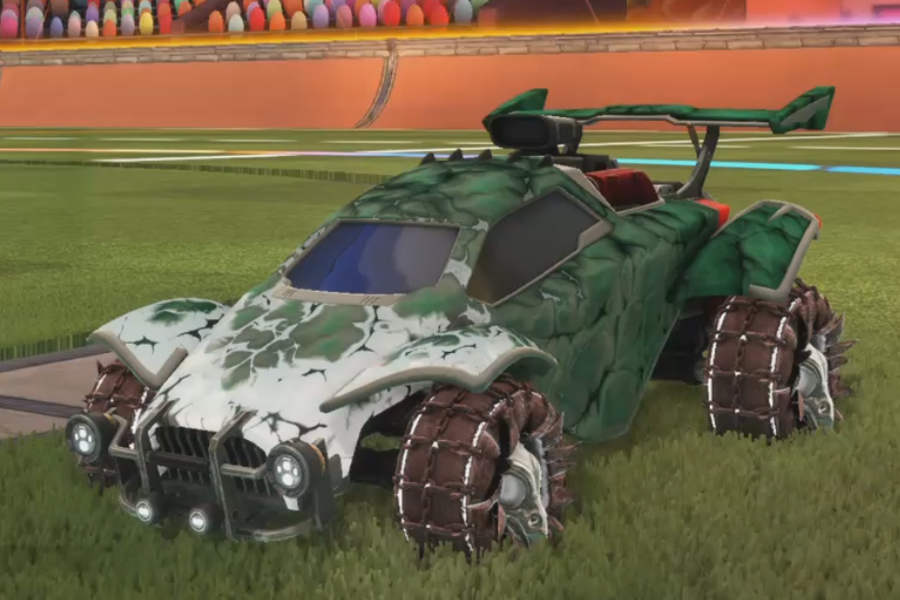 Rocket league Octane Grey design with Jacana,Chameleon