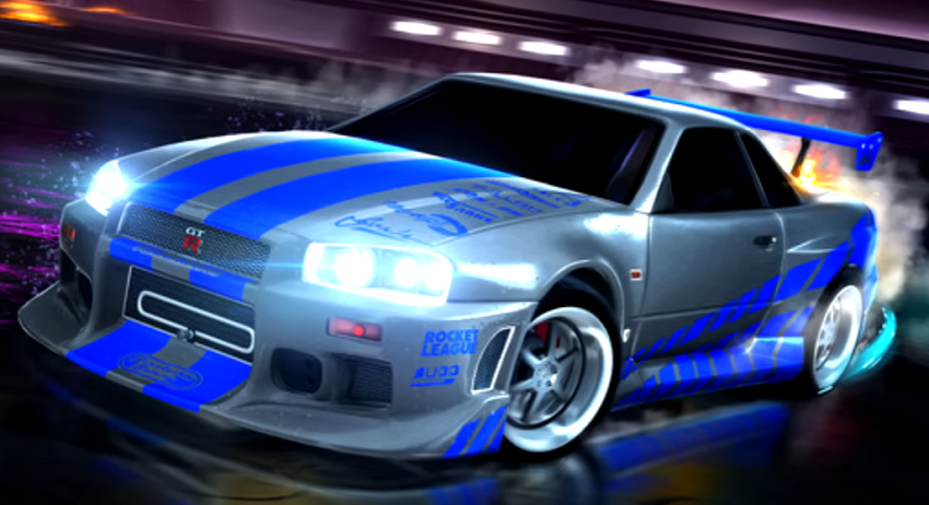 Rocket League Season 17 Car - Nissan GTR